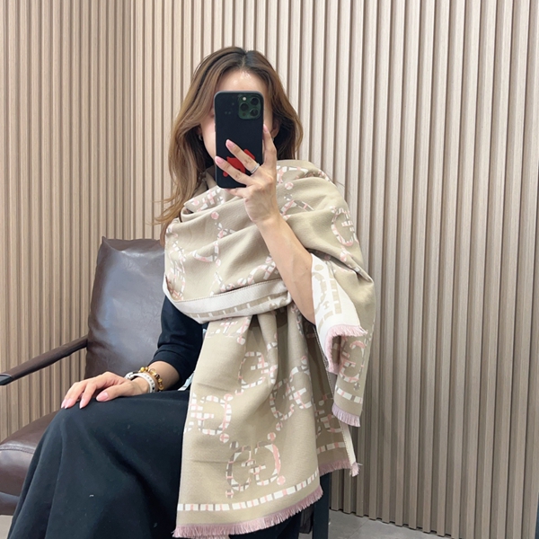 ブランドマフラー背面デザイン